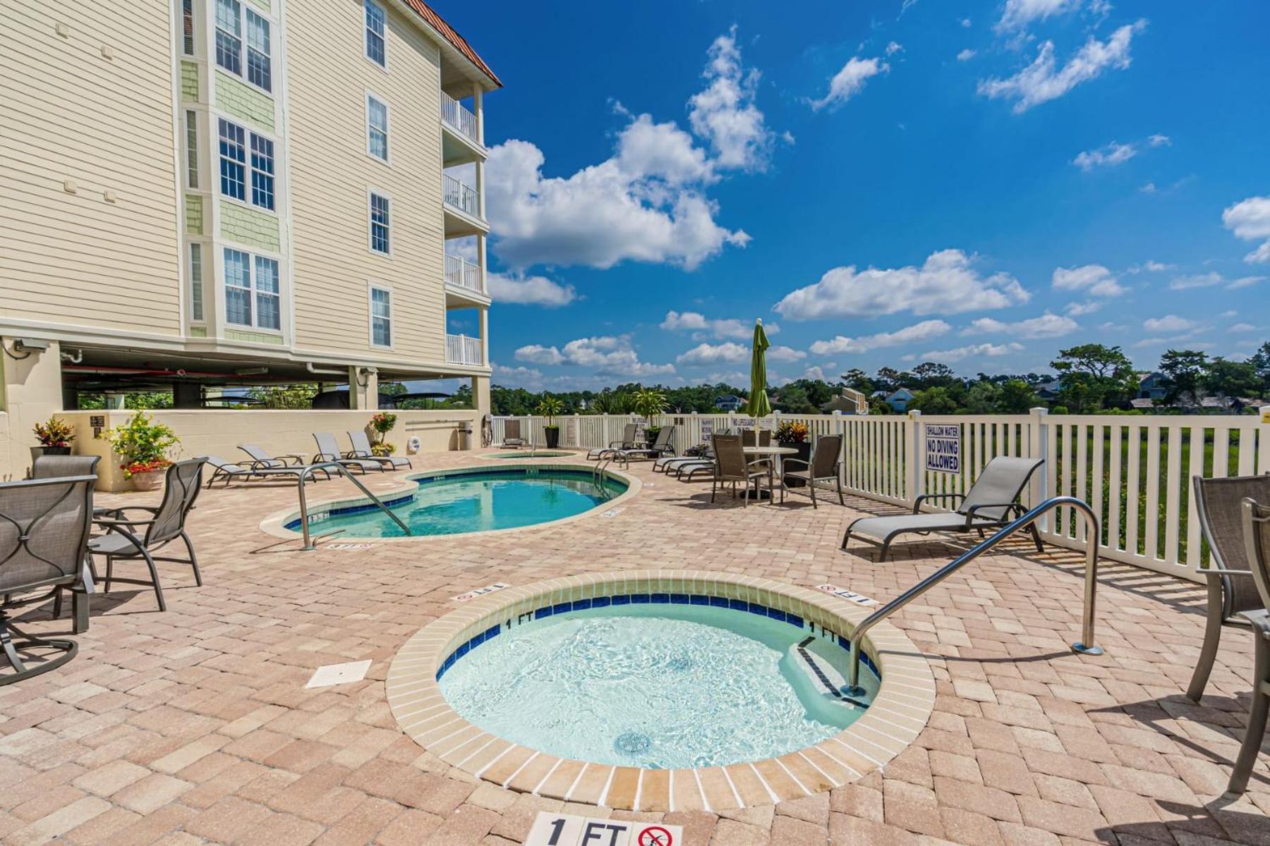 Villa Ocean Marsh Relaxing Waterfront Loft Unit 403 Myrtle Beach Exterior foto