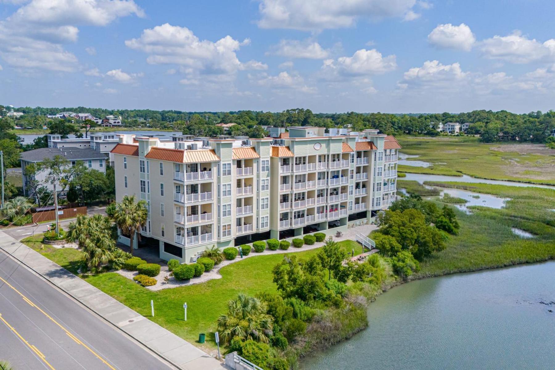 Villa Ocean Marsh Relaxing Waterfront Loft Unit 403 Myrtle Beach Exterior foto
